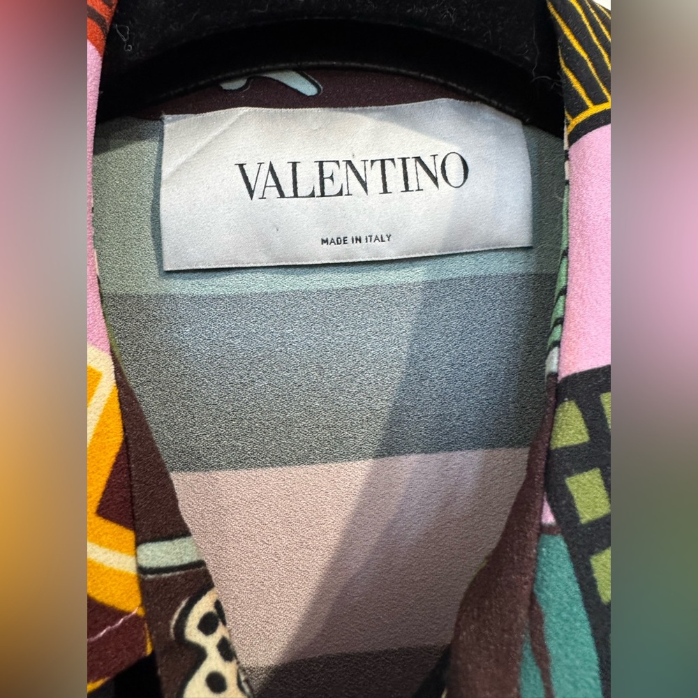 Valentino Garavani Counting Six Print Maxi Dress size 6 - Picture 8 of 15